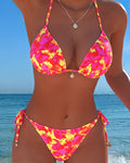 Bikini sexy all'americana tie-dye