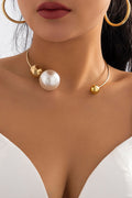 Collane di Perle Metalliche