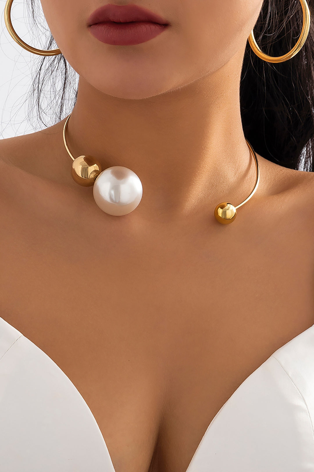 Collane di Perle Metalliche