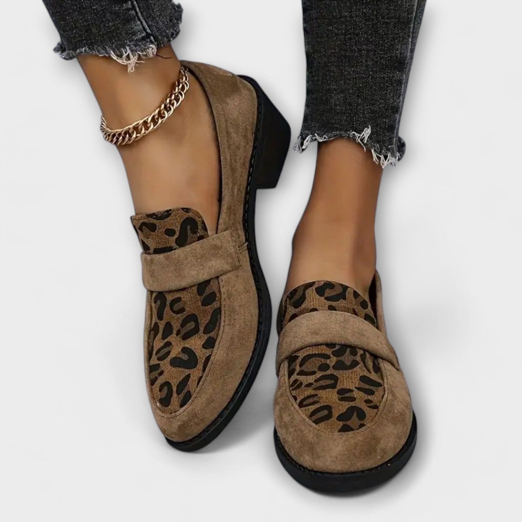Aurora | Scarpe eleganti da donna con stampa leopardata