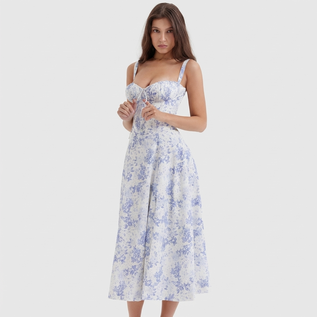 Luana - Abito lungo elegante