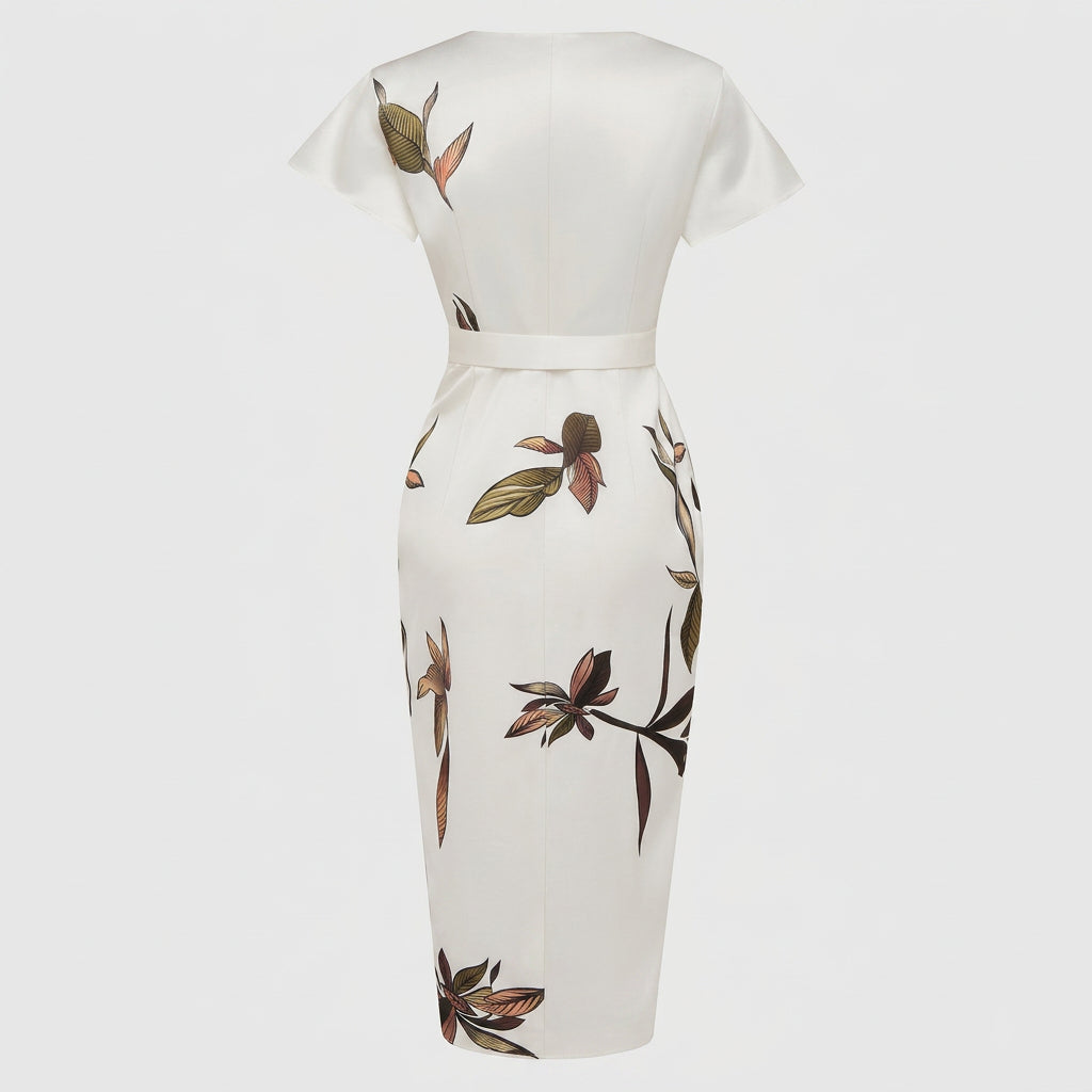 Isabel - Vestito Midi con Fiocco