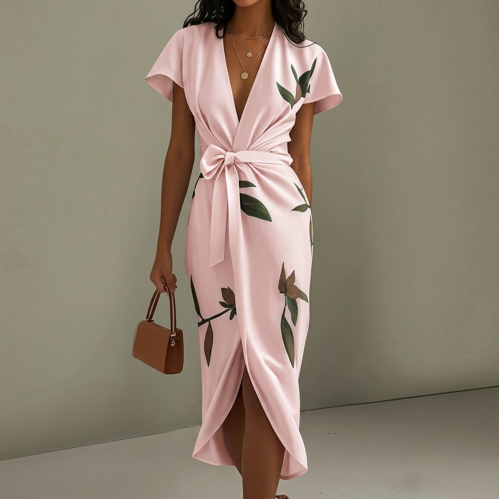 Isabel - Vestito Midi con Fiocco