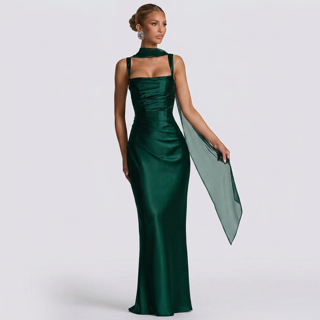 Luana - Abito lungo elegante