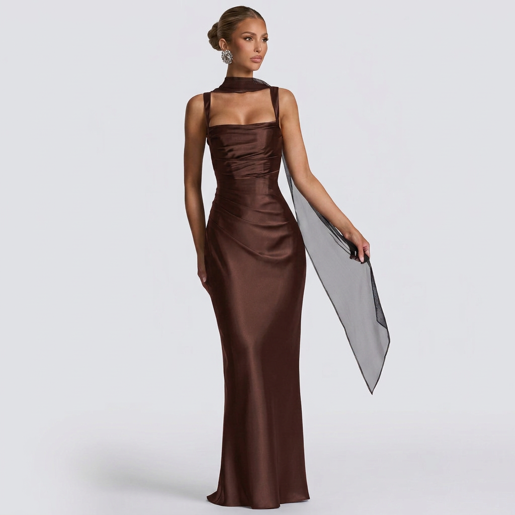 Luana - Abito lungo elegante