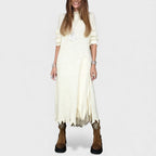 Lena - Completo elegante lungo in maglia