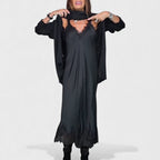 Lena - Completo elegante lungo in maglia