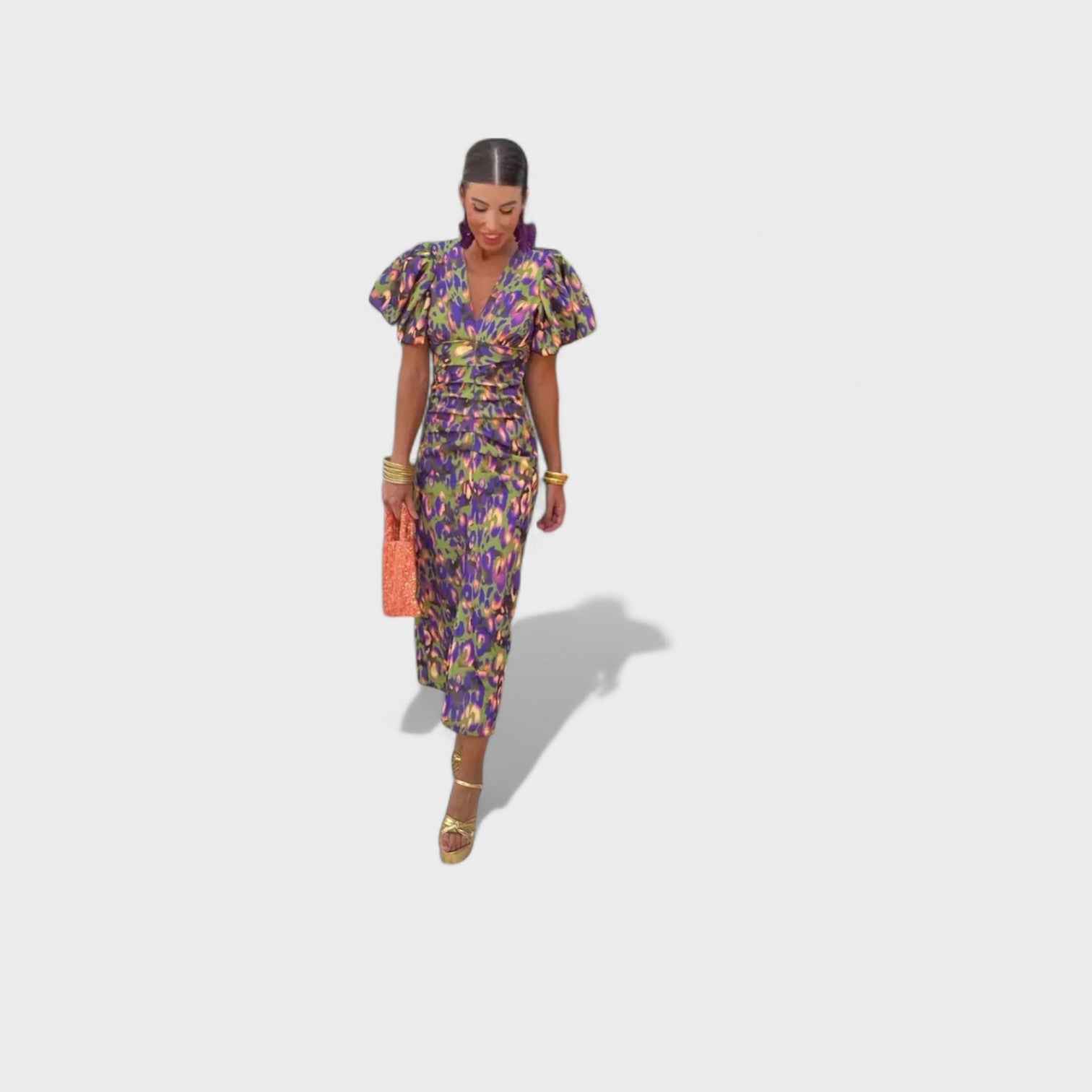 Lília - Vestito Fuego Tropical