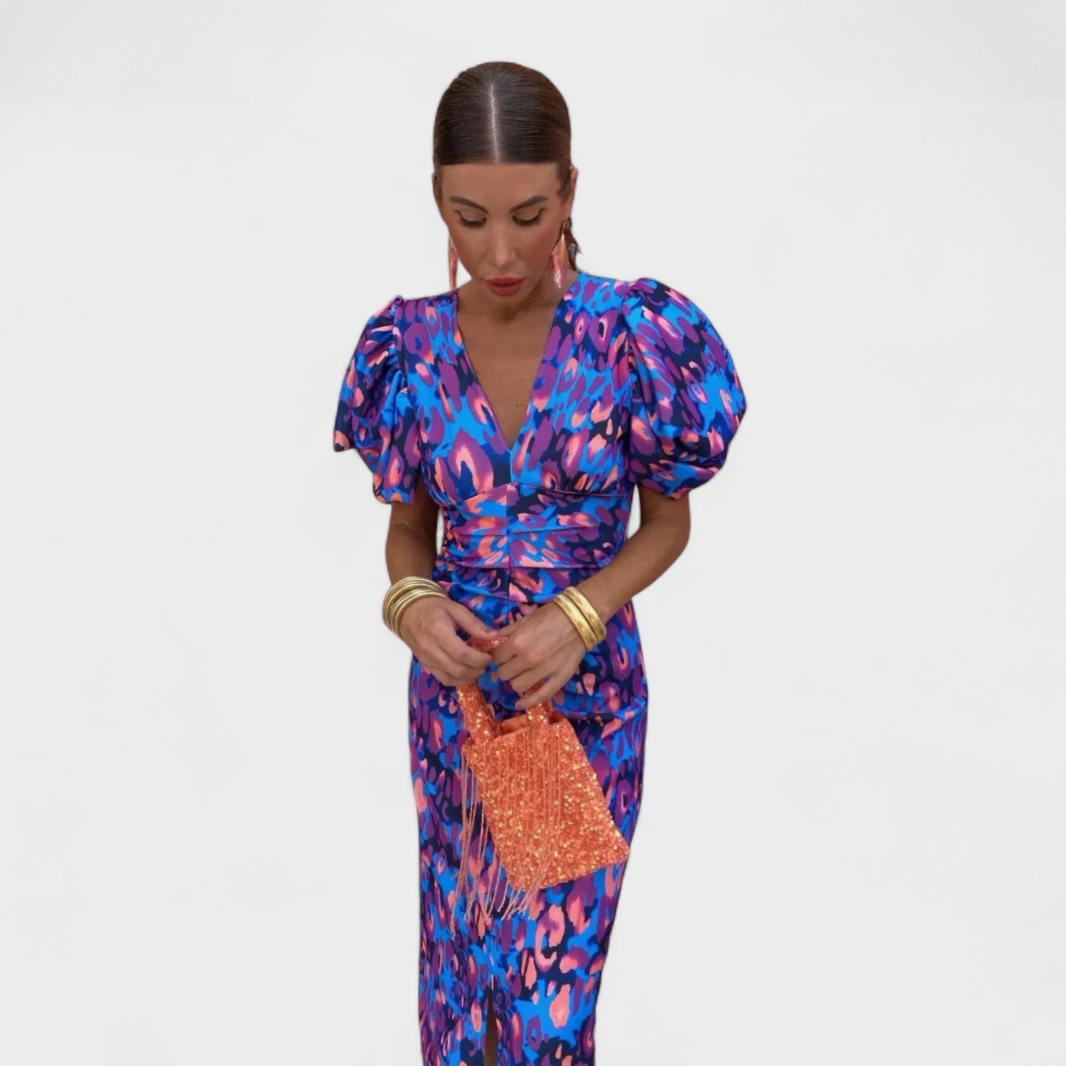 Lília - Vestito Fuego Tropical