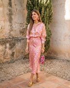 Alva | Abito elegante due pezzi da cerimonia