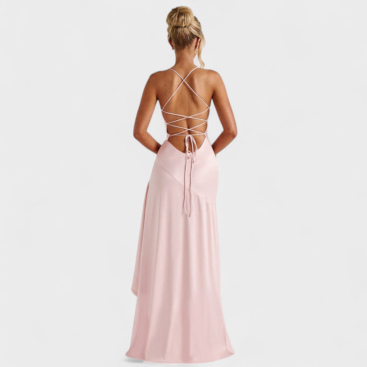 Samira - Abito lungo rosa