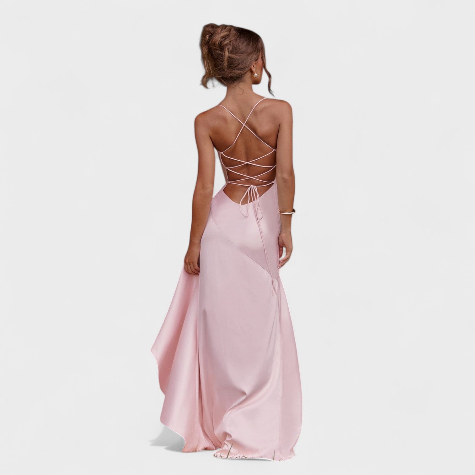 Samira - Abito lungo rosa