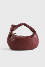 Borsa a Tracolla Media Intrecciata color Salvia