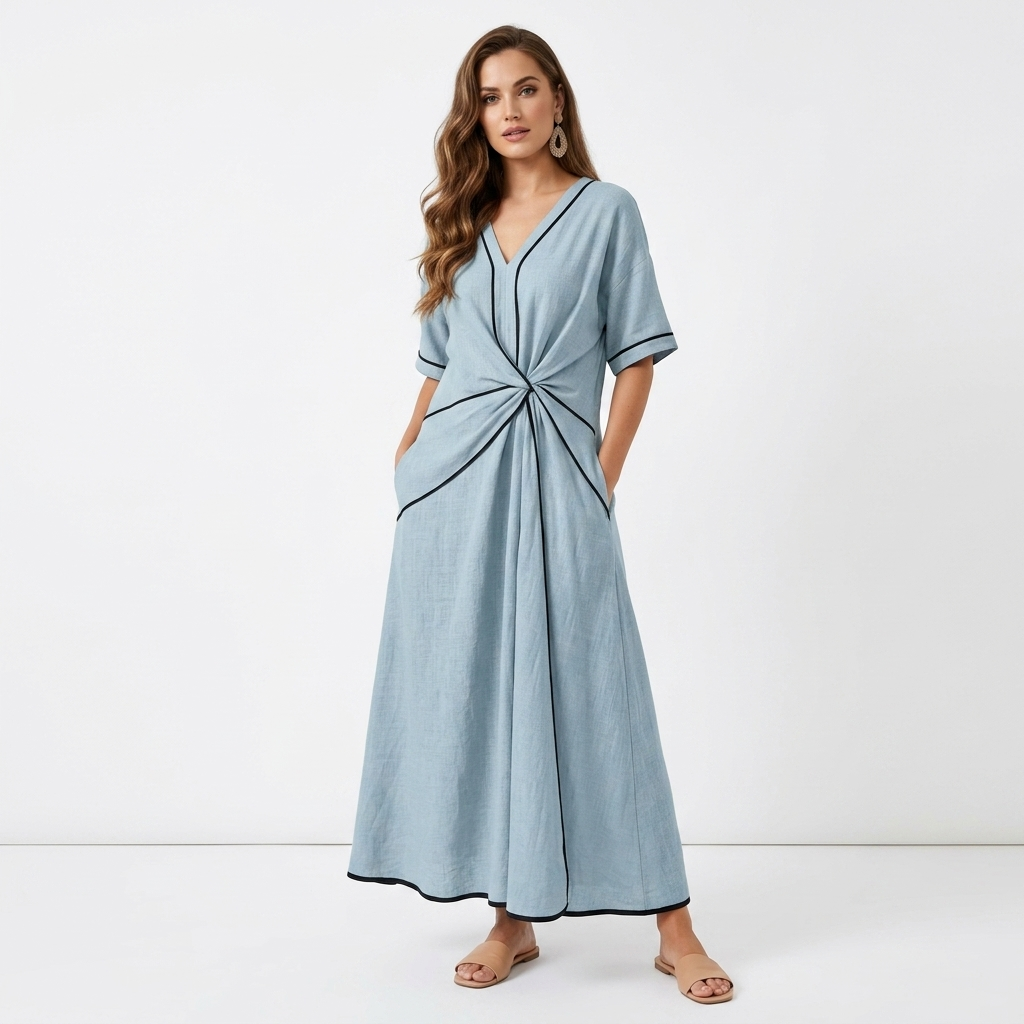 Mila | Abito elegante con vita lusinghiera ed eleganza festiva