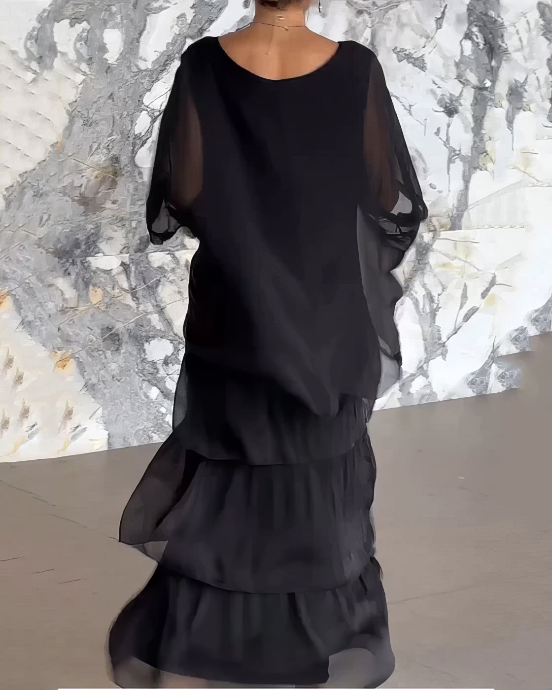 Caroline | Elegante maxi abito, comodo per ogni occasione