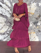 Caroline | Elegante maxi abito, comodo per ogni occasione