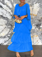Caroline | Elegante maxi abito, comodo per ogni occasione